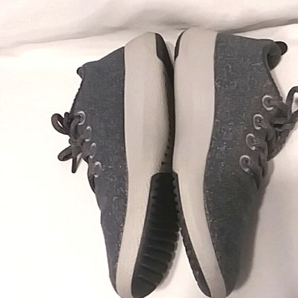 Allbirds Women's Wool Runners Mizzles Sneakers Merino Wool Comfort Gray size 7 - Picture 7 of 13